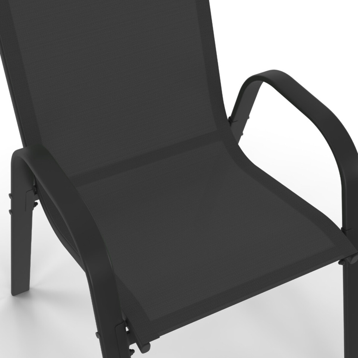 Chaises de jardin - Noir