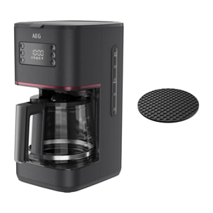 AEG Cafetera de goteo de la Gama Bold de 1000 W, para 12 tazas CM6-1-6BO