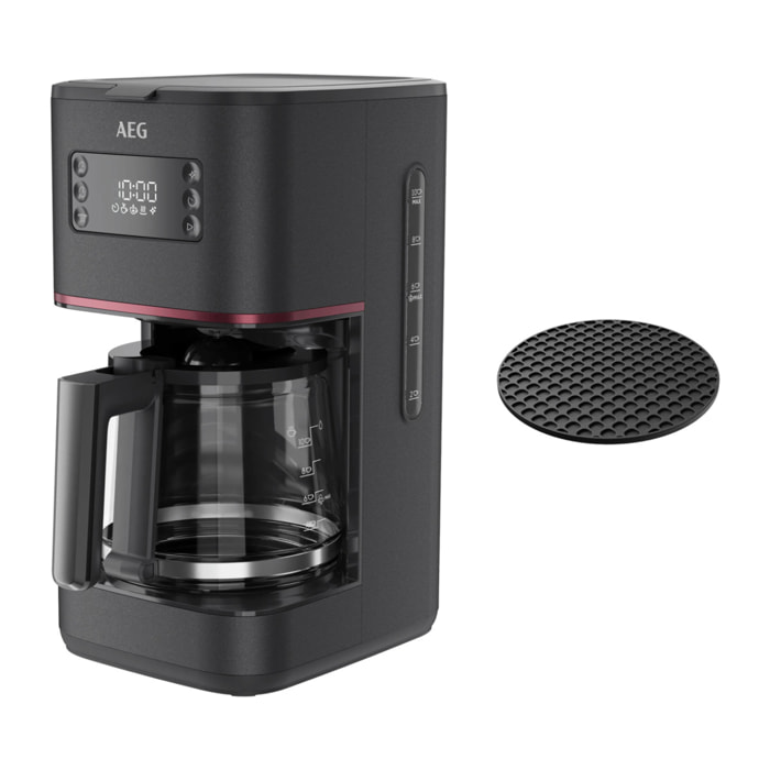 AEG Cafetera de goteo de la Gama Bold de 1000 W, para 12 tazas CM6-1-6BO