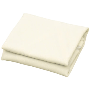 Voile d'ombrage rectangulaire 3 x 4 m polyéthylène haute densité résistant aux UV coloris crème