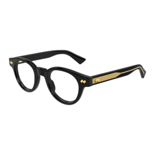 Gafas de Vista Bottega Veneta BV1443O-001 de Acetato Unisex 45 mm