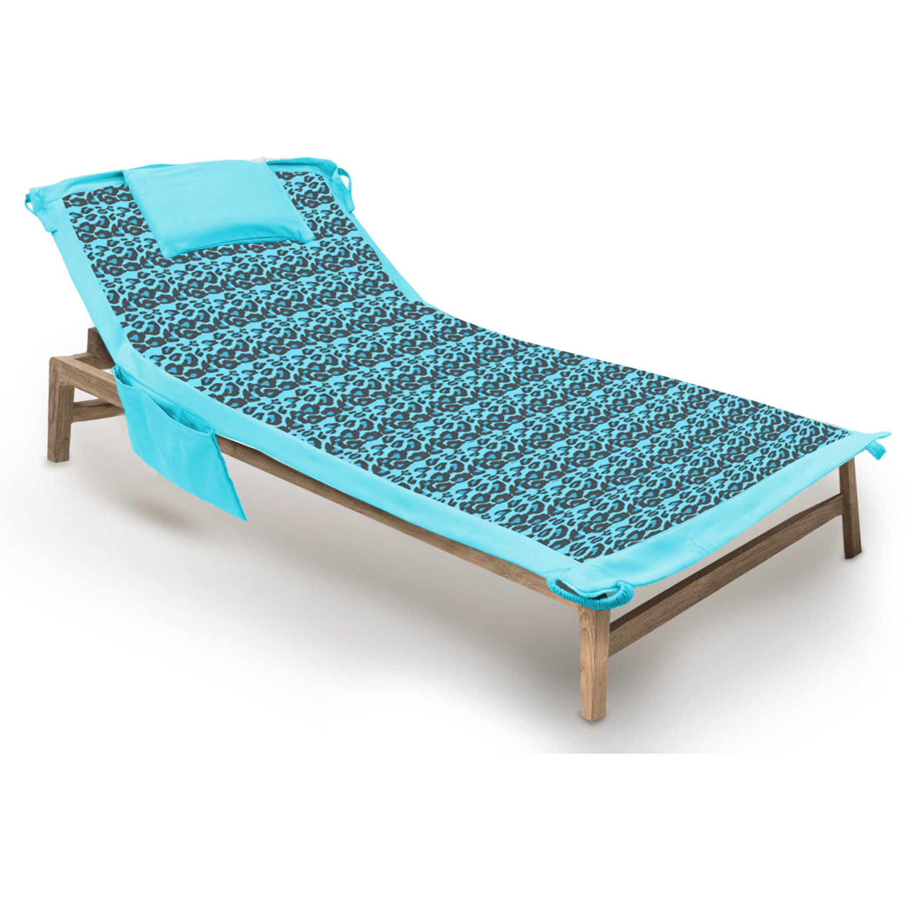 Telo Mare Lettino In Microfibra Disegno Fashion Summer