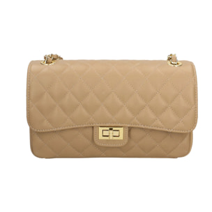 Chicca Borse Borsa a Spalla Beige