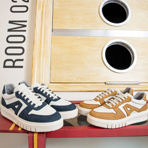 Zapatillas 1777 NAPPA BLACK-CREAM/BELLEVILLE color Black-cream