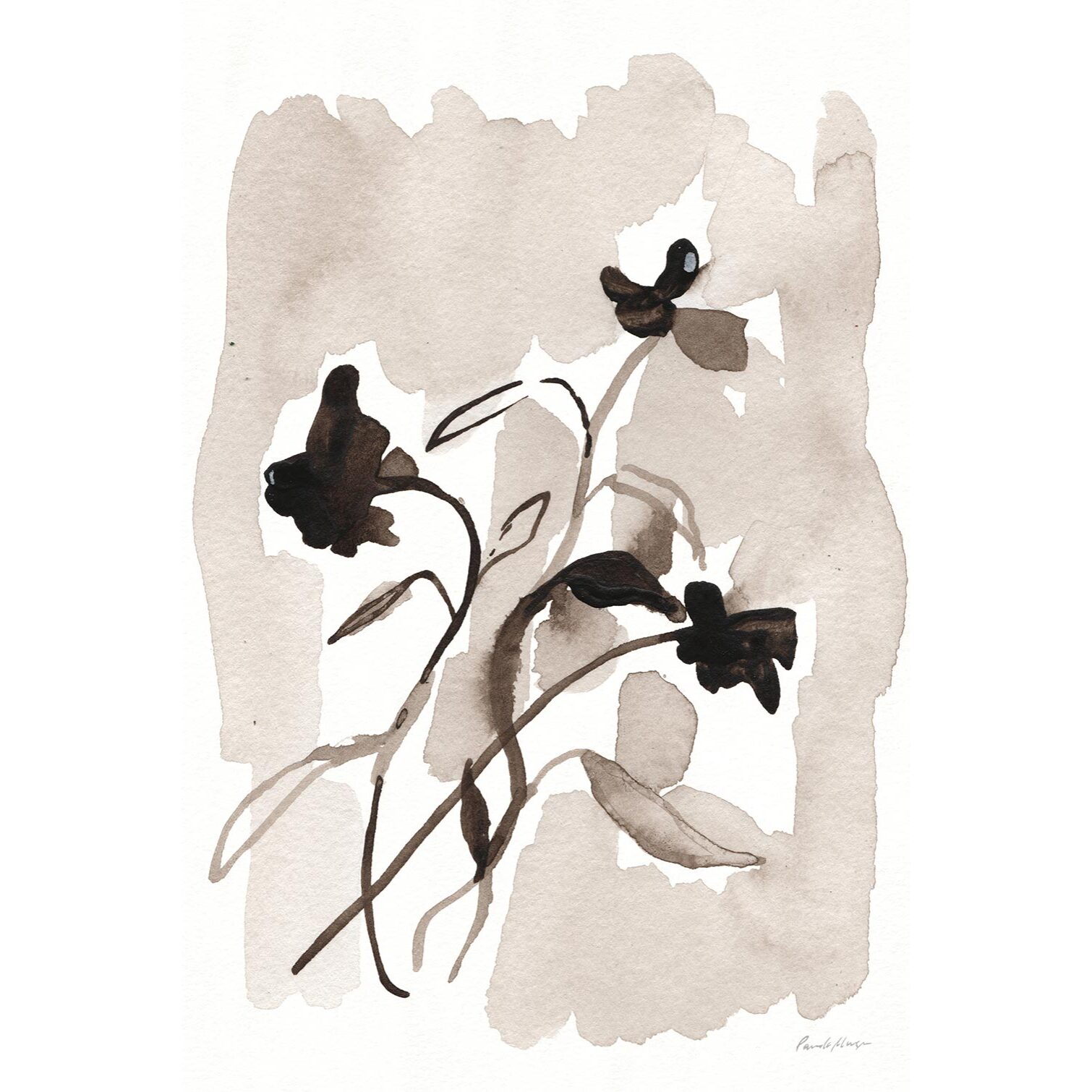 Tableau de fleurs impression de fleurs ii  Toile imprimée