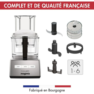 Robot multifonction MAGIMIX CS4200 XL Chrome Mat 18471F