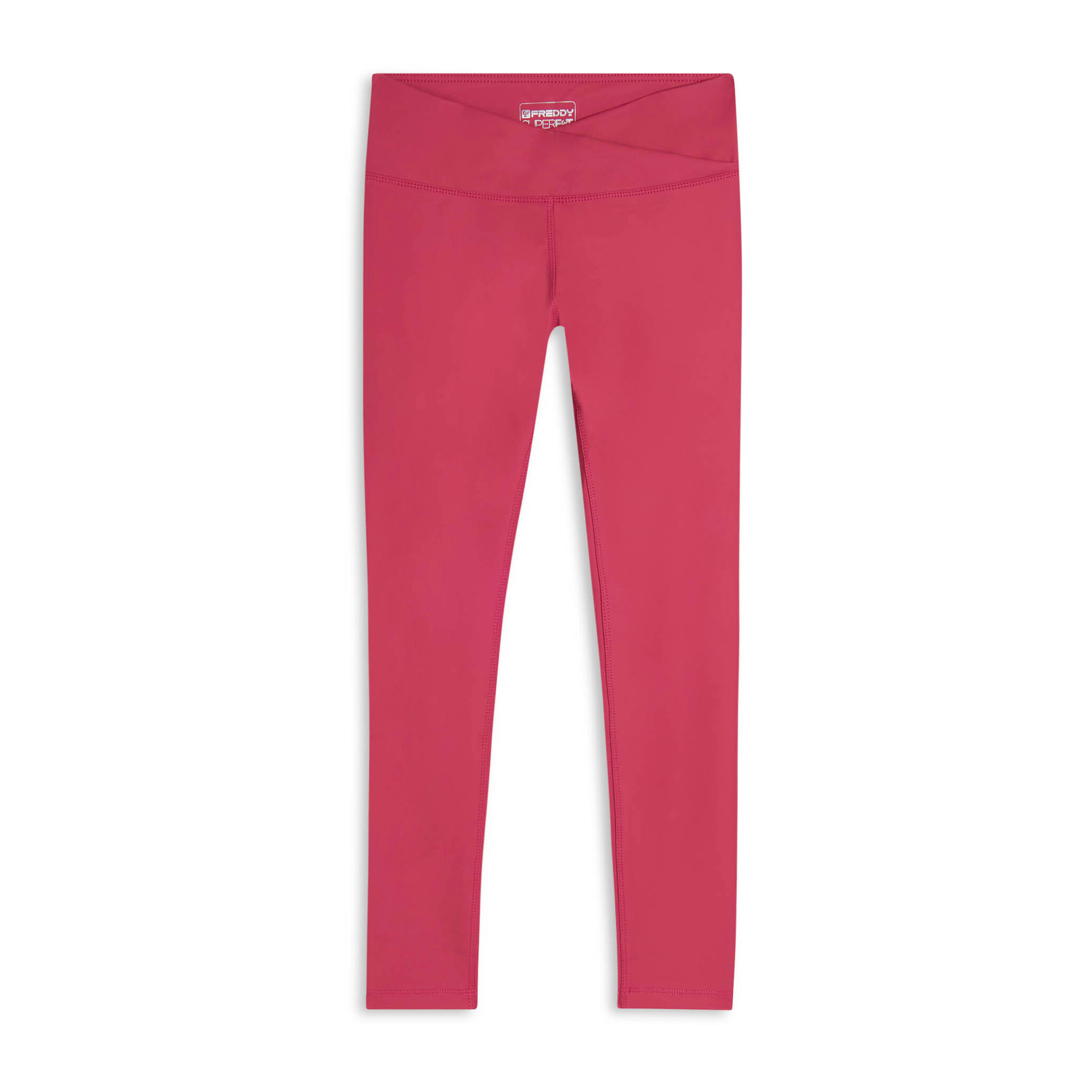 Leggings 7/8 effetto pelle vita regular