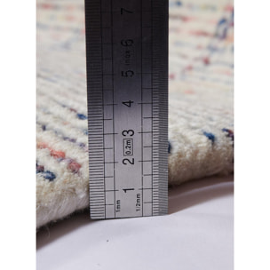 Tapis salon et chambre fait à la main en laine motif faux uni VIGU