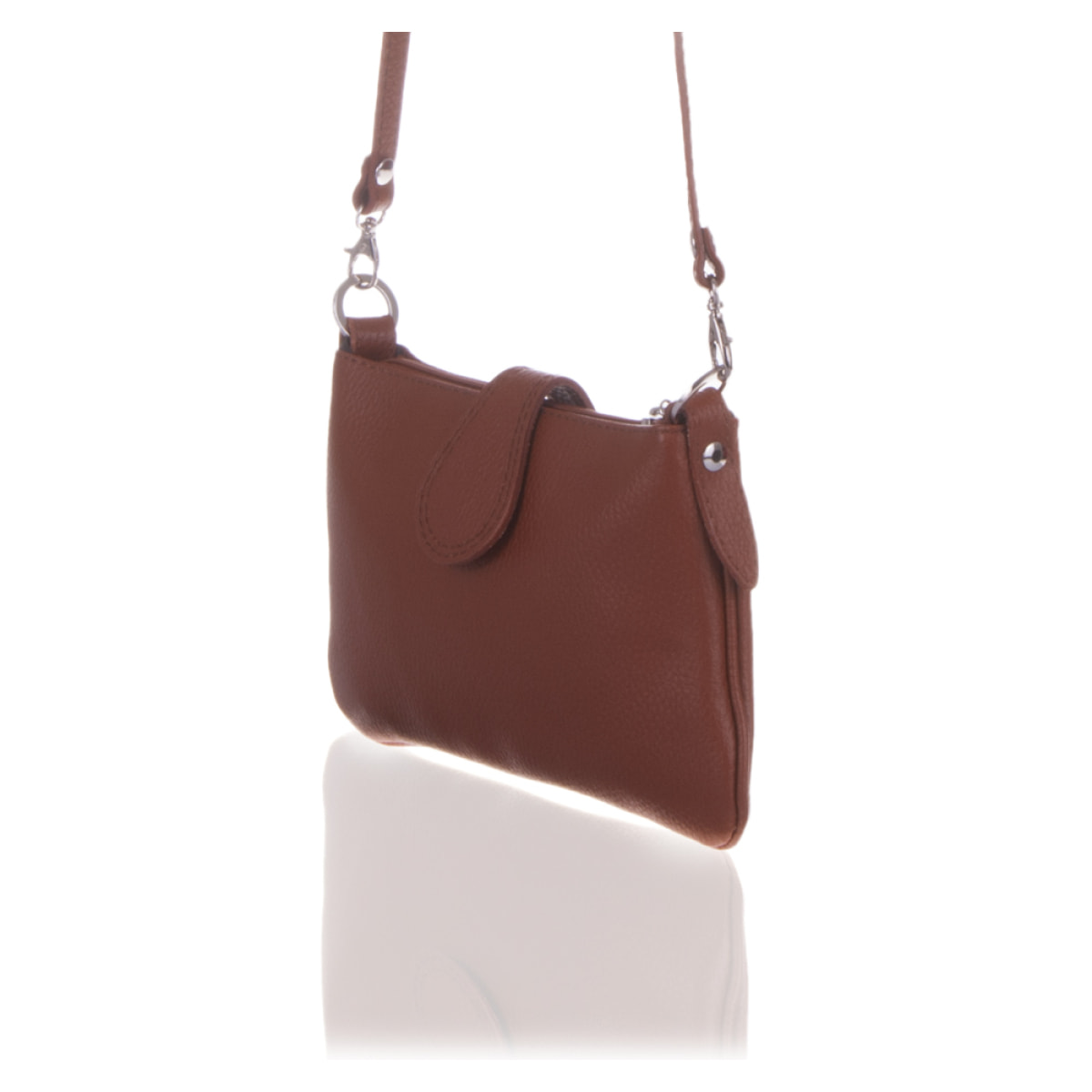 Allerona Bolso bandolera Mujer.Piel auténtica Dollaro