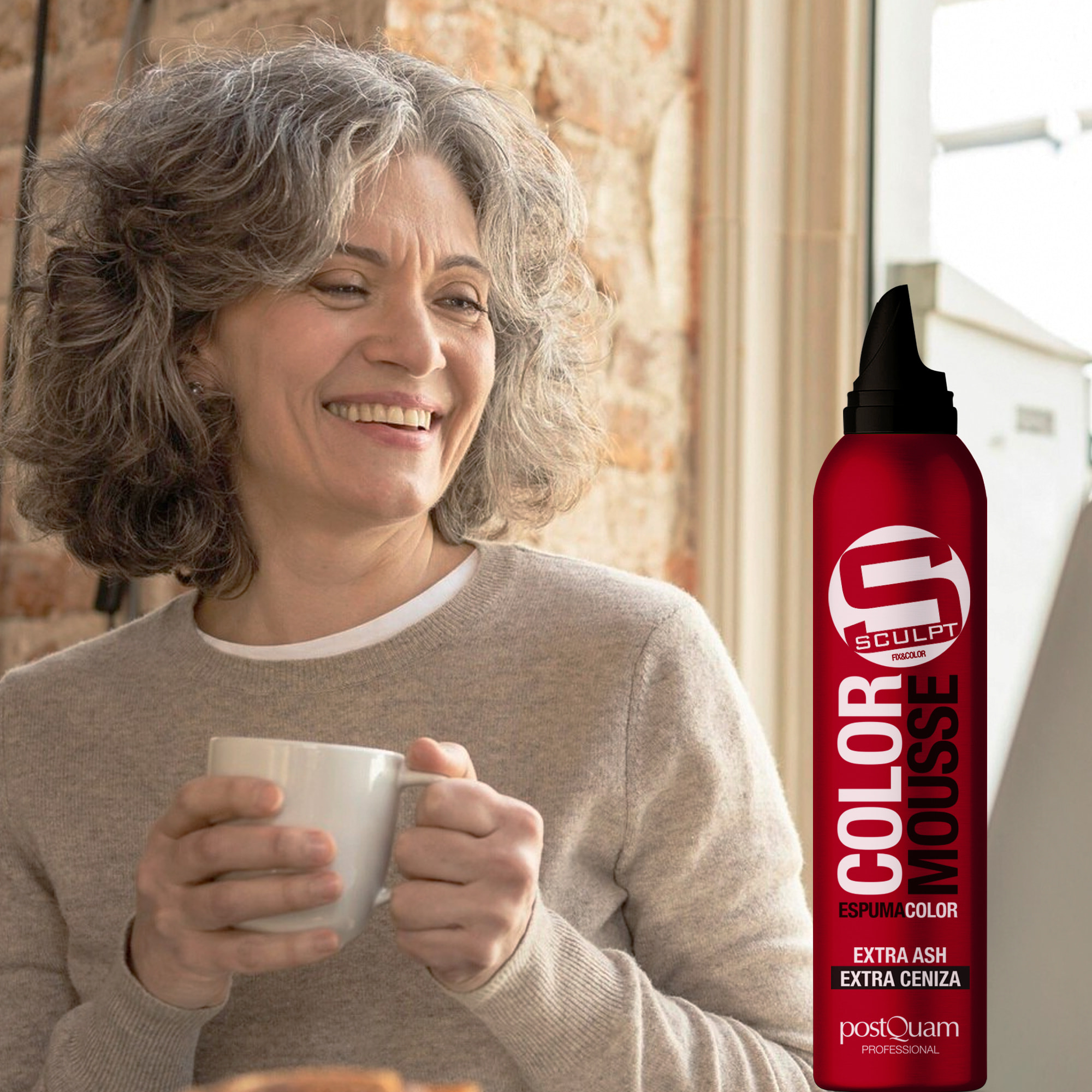 Mousse Extra-Colore Cenere 300 Ml.