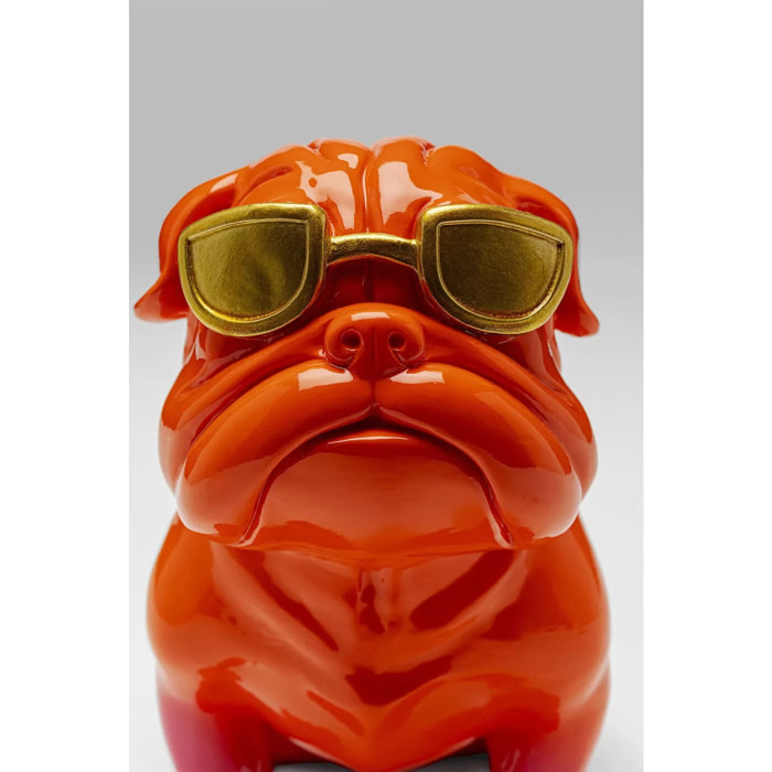 Déco Fashion bouledogue orange 17cm Kare Design