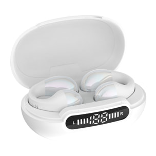 AURICOLARI AD ANELLO MAGNUSSEN M28 in bianco