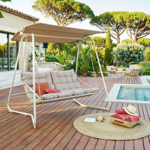 Balancelle de jardin Paopao argile