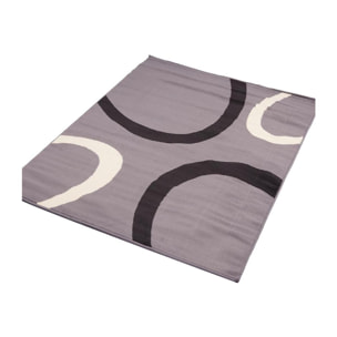 Tapis salon et chambre tissé motif rond FIHA