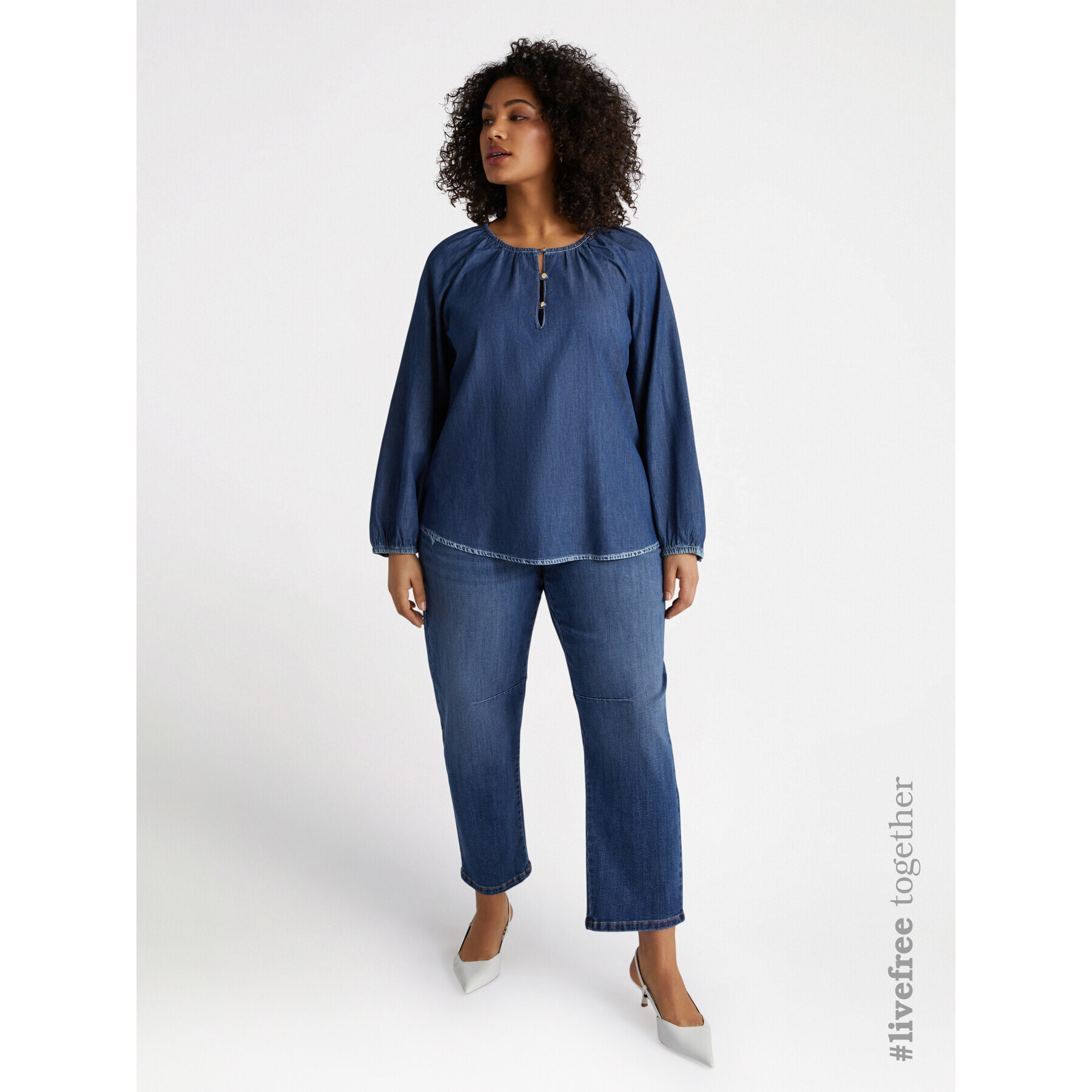 Fiorella Rubino - Camicia in denim - Blu