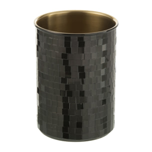 J-Line seau rafraîchissant Vin - acier - noir