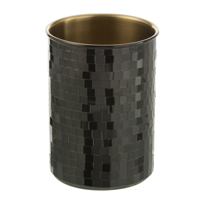 J-Line seau rafraîchissant Vin - acier - noir