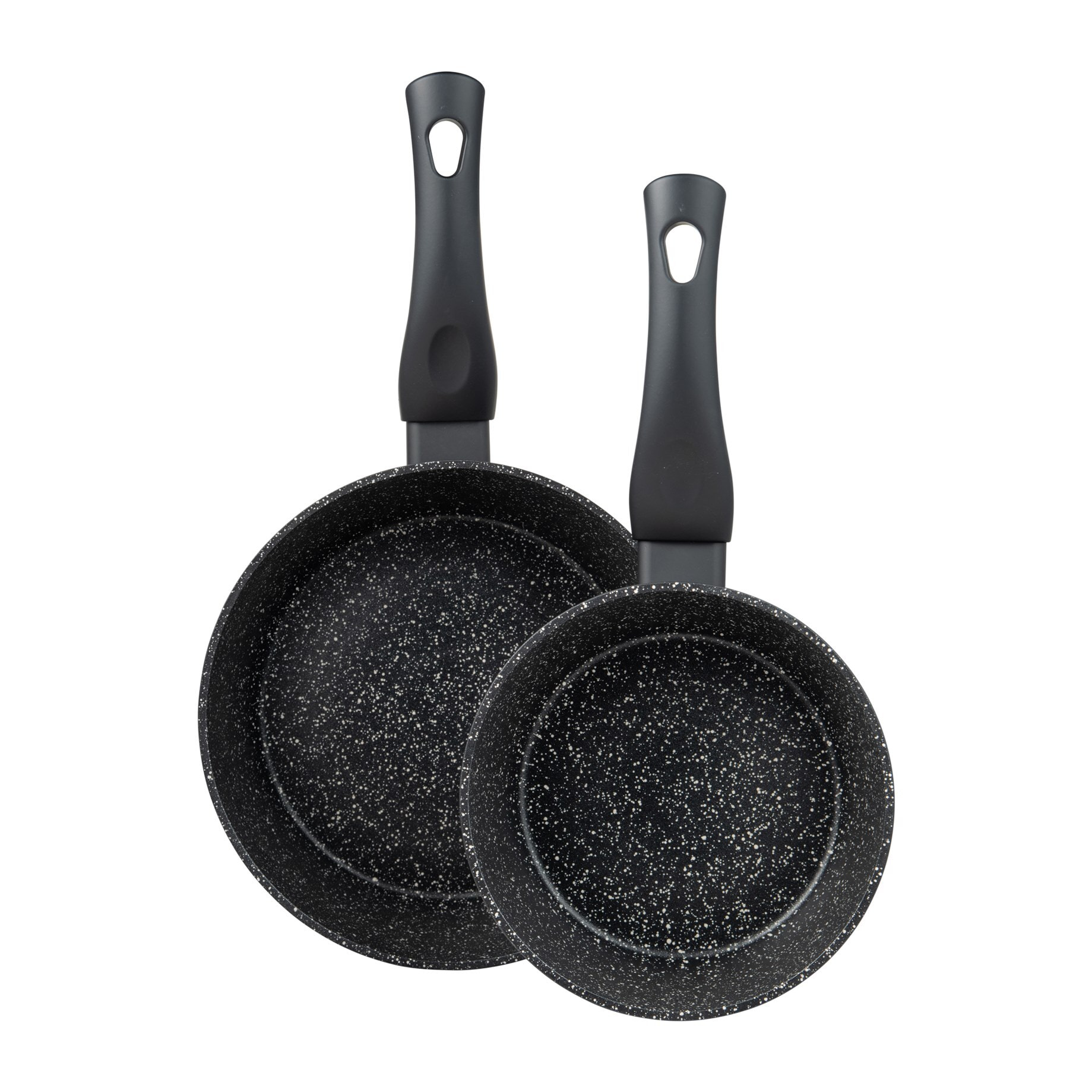 Juego de 2 cazos ø16cm + ø20cm en aluminio forjado ibon san ignacio