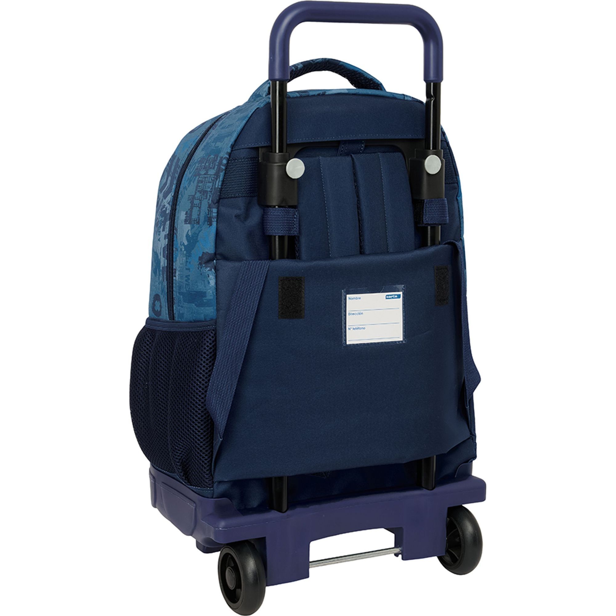 Mochila gde. c/ruedas compact ext.simple safta "new edition"