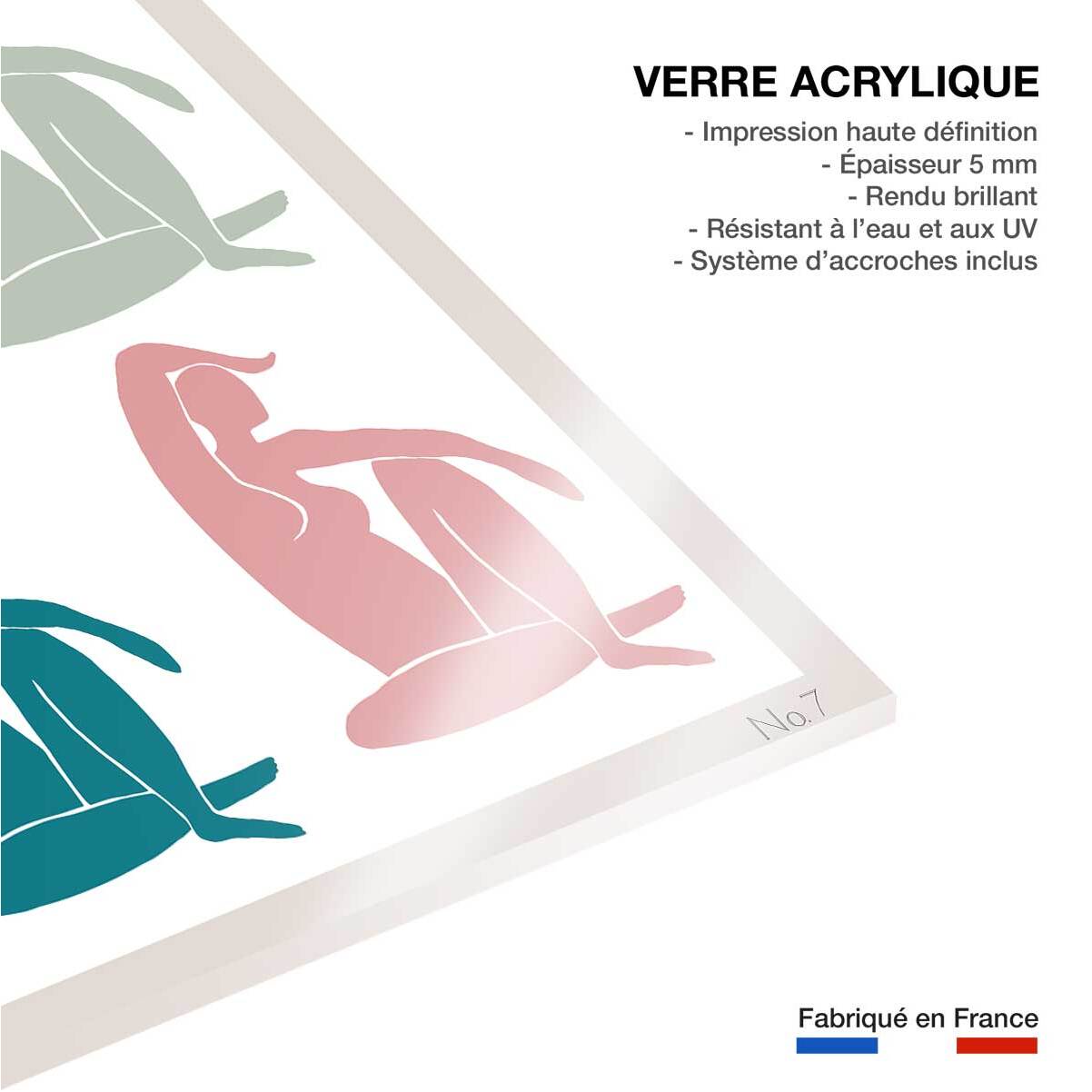 Tableau l'arte découpé Tableau plexiglas