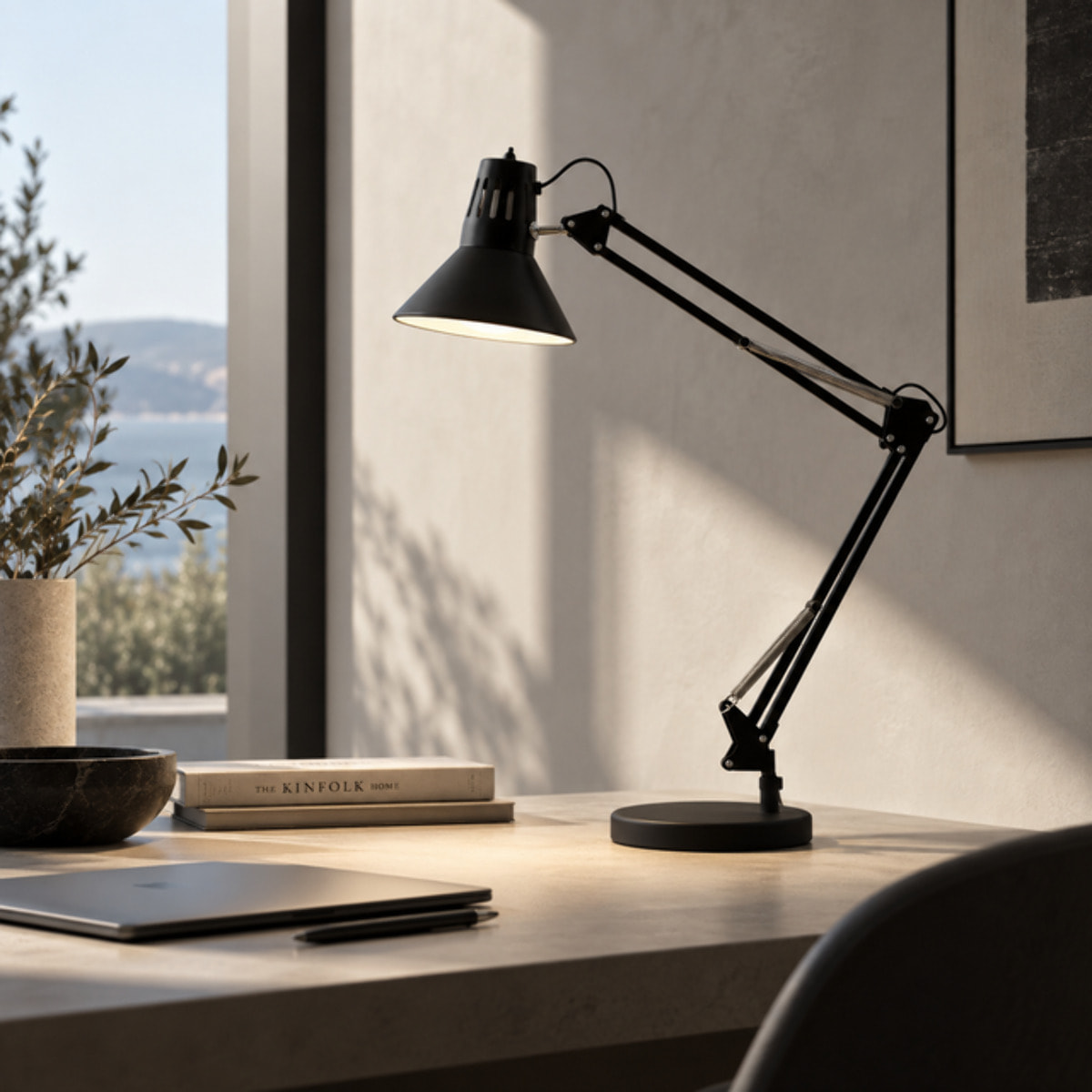 PIXEL Lampada da tavolo Nero