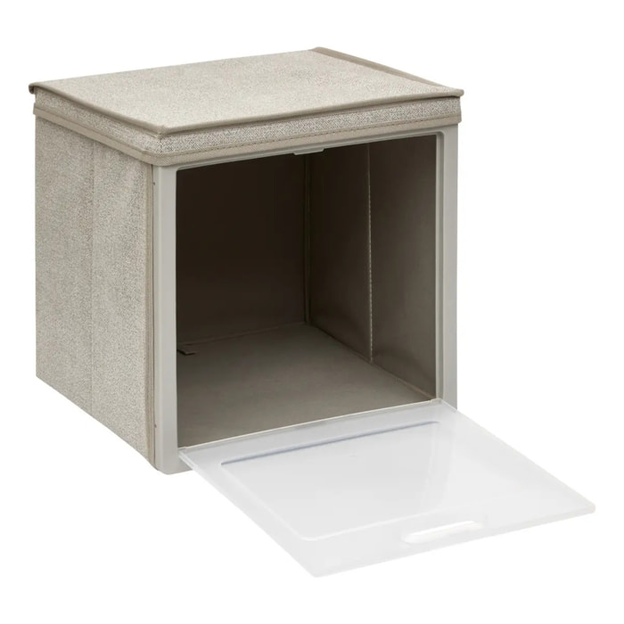 Rangement 1 case pliable Cube'N Door 30,5x30,5cm beige
