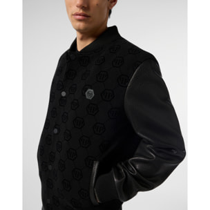 PHILIPP PLEIN Varsity Bomber Monogram Monogram