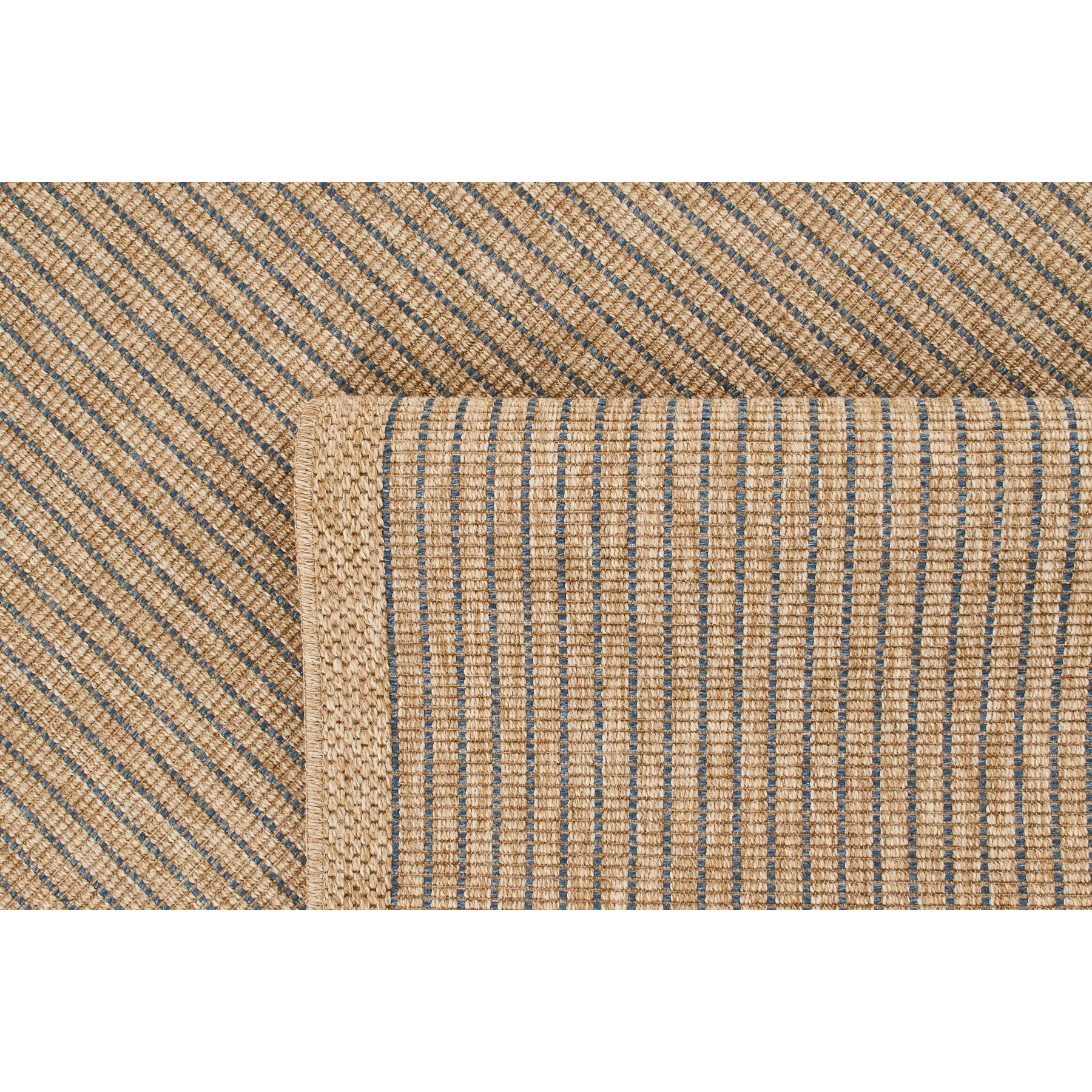 Tapis effet toille de jute