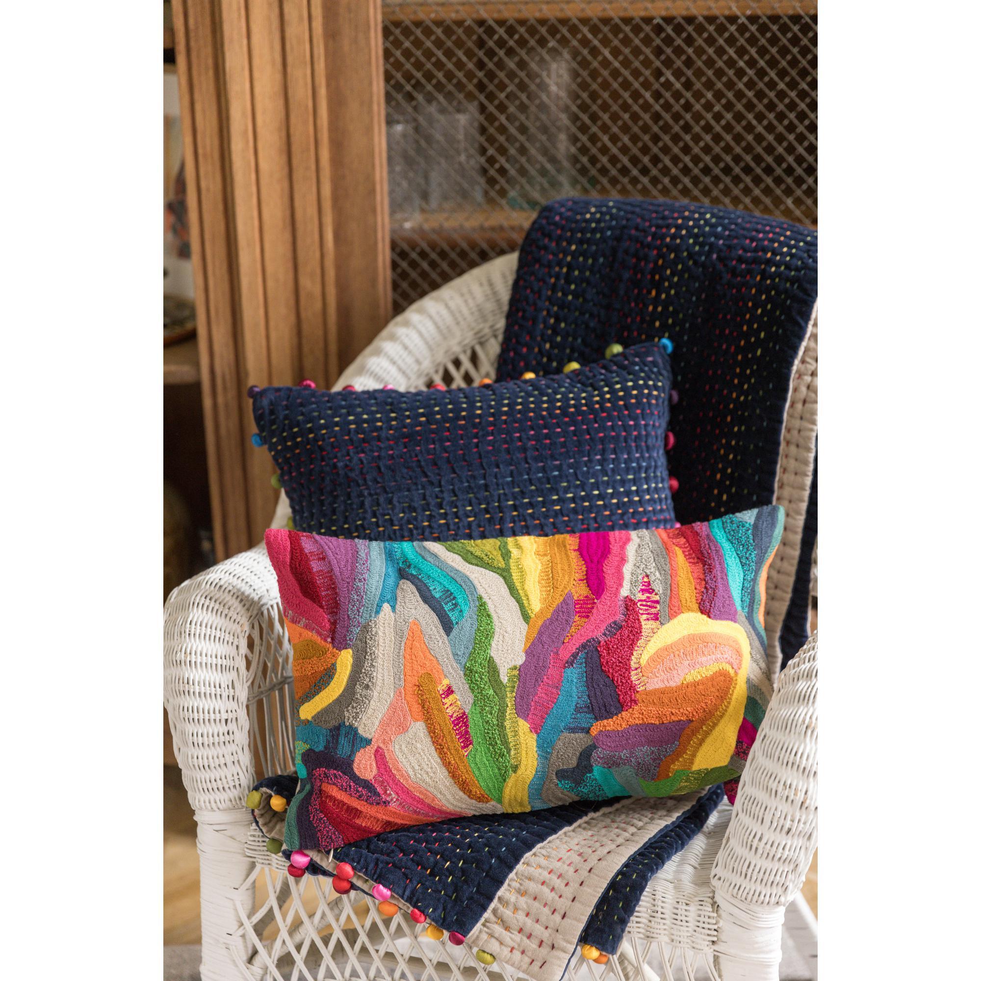 Coussin brodé Betty