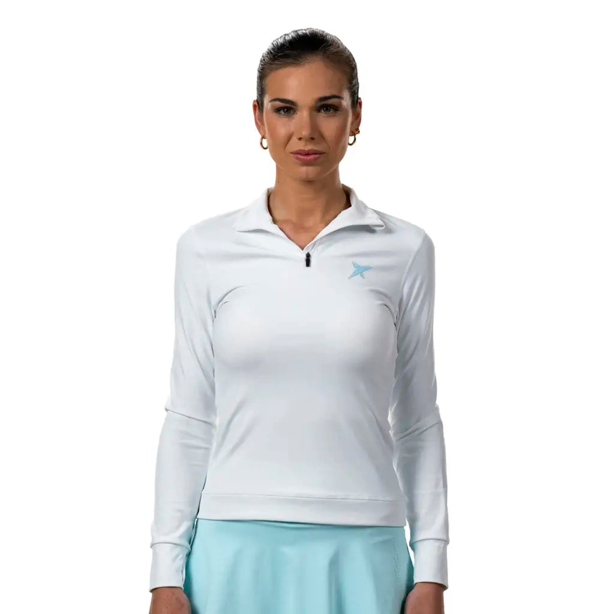 Sudadera de pádel mujer Opalo Drop Shot