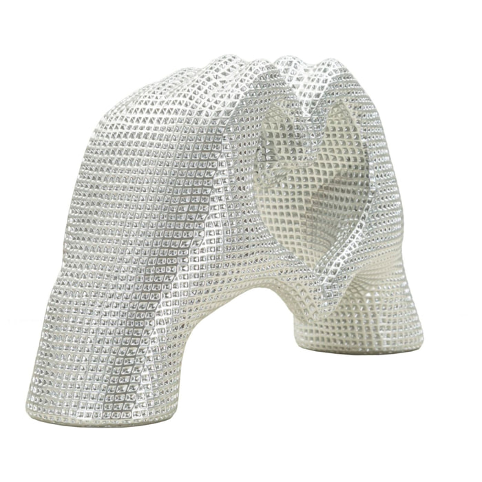 SCULTURA LOVER SILVER CM 25X7,5X13,5