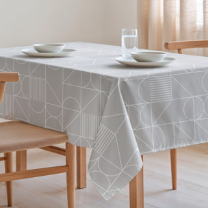 Mantel estampado antimanchas GORGIA PERLA