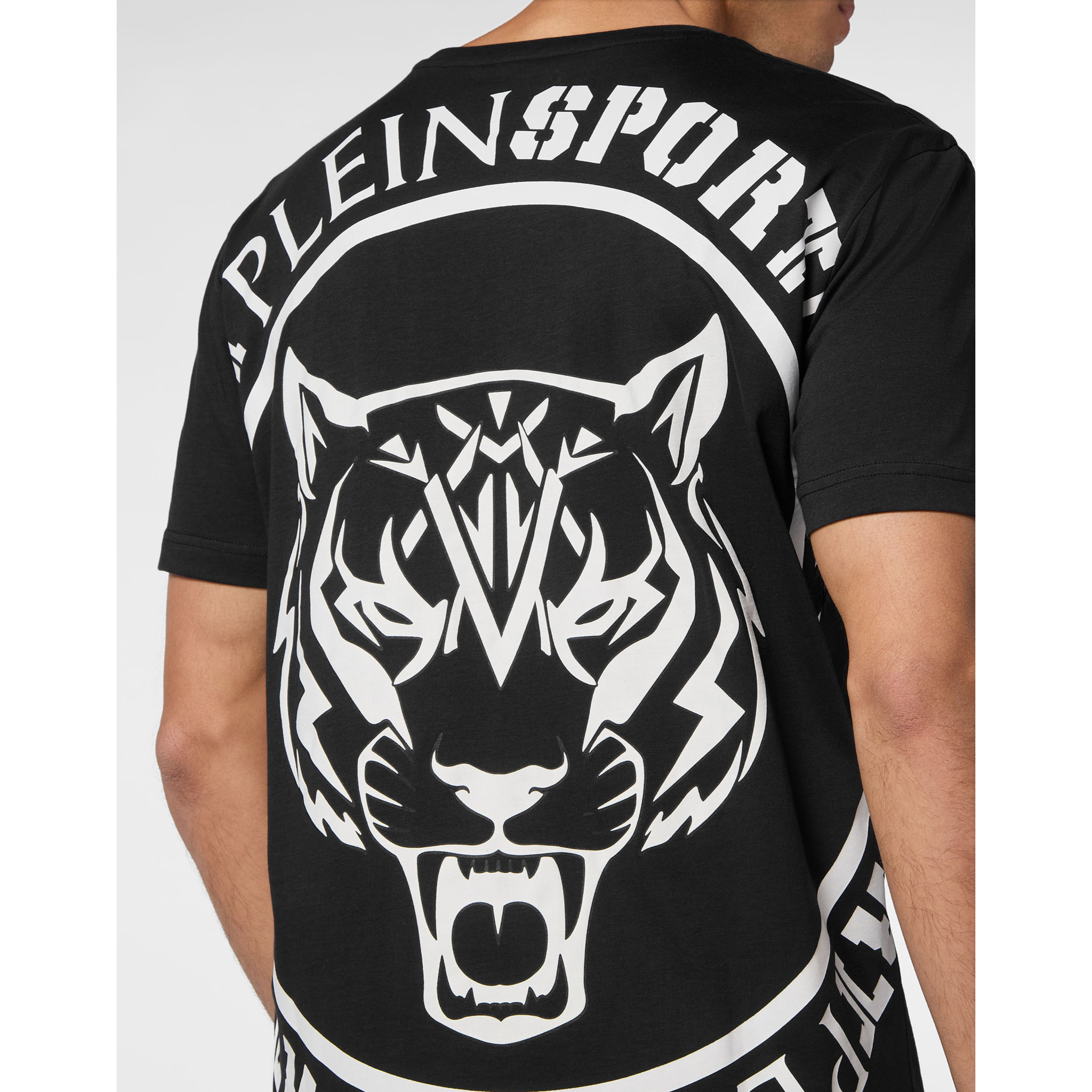 PLEIN SPORT Camiseta Cuello Redondo CARBON TIGER
