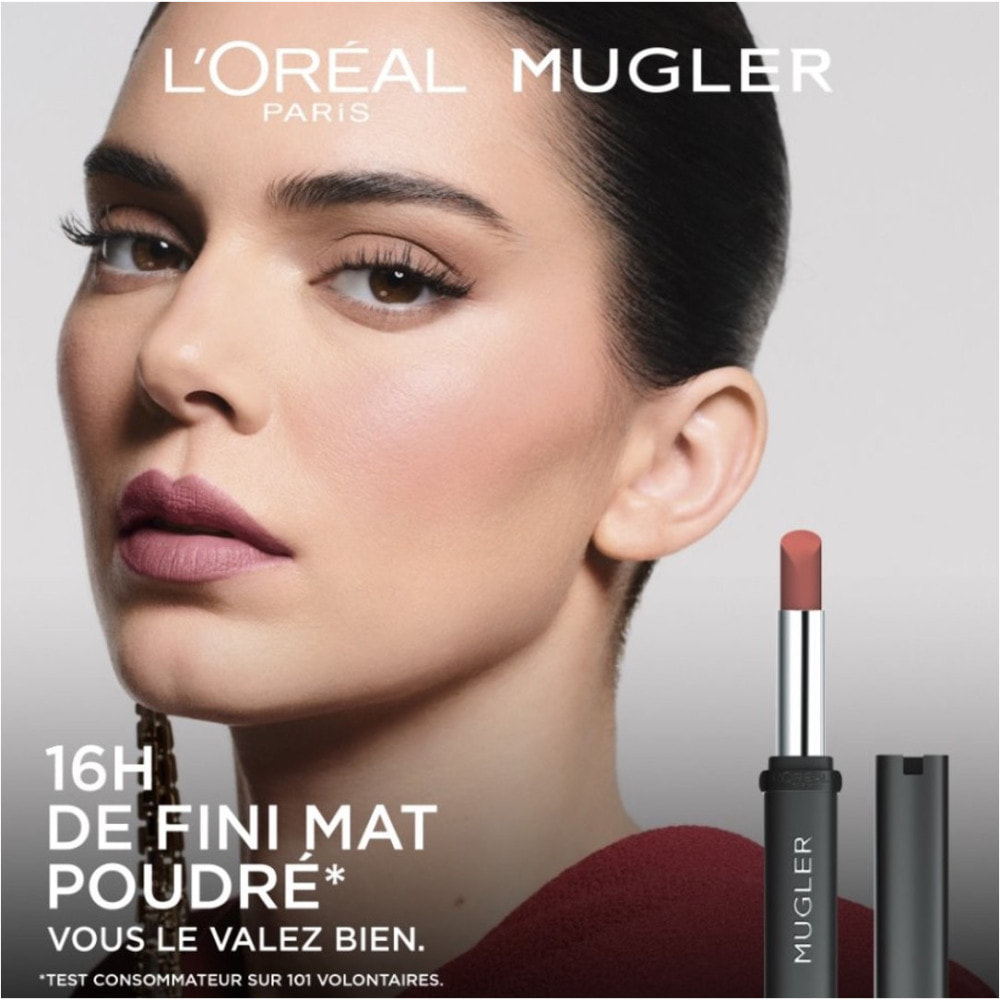 L'Oréal Paris x Mugler Rouge à Lèvres Power Matte Nude 02