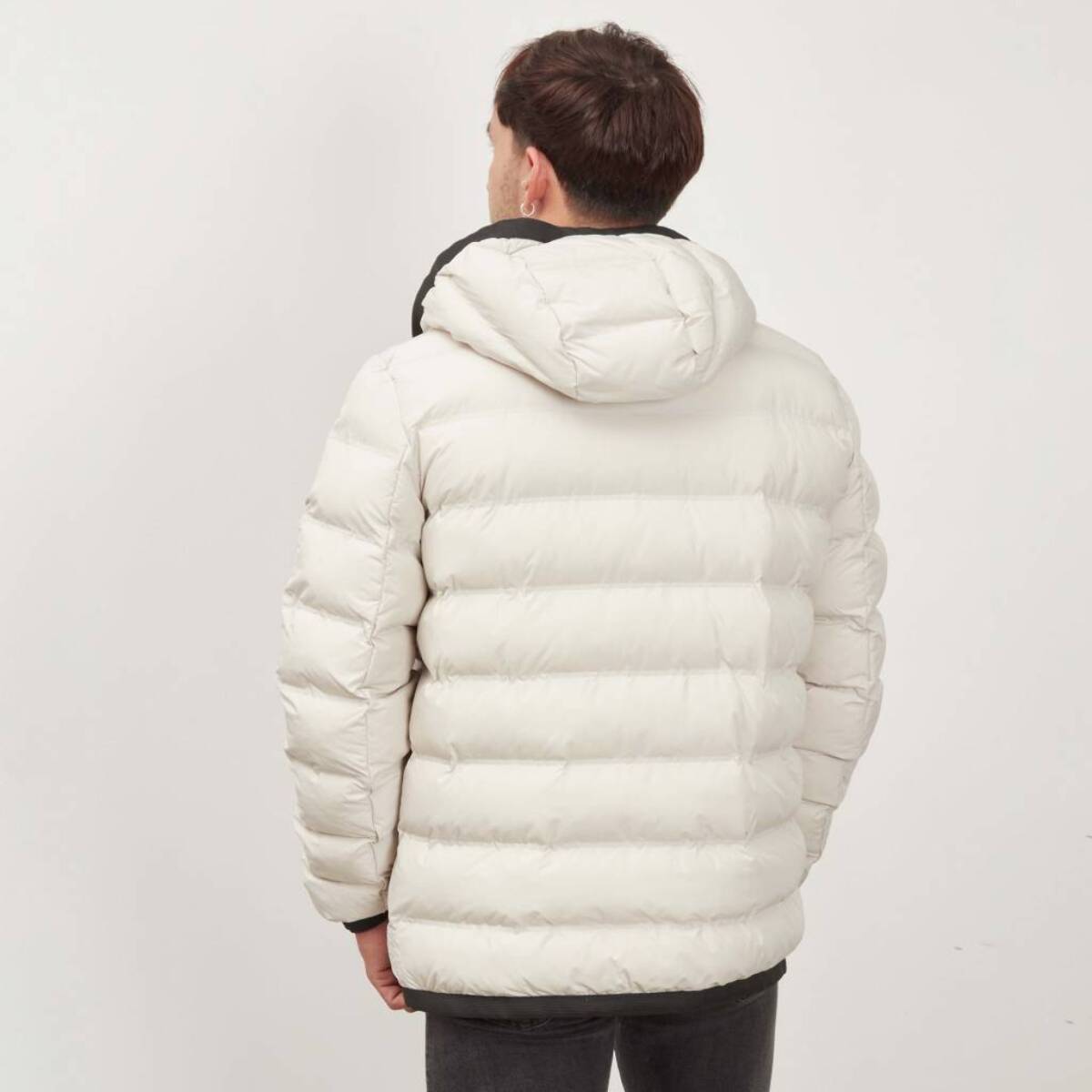 Chaquetas Hombre de la marca GEOX  modelo SPHERICA HOOD JKT BLANCO