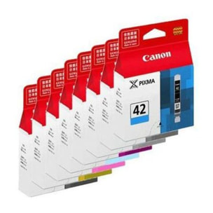 Cartouche d'encre CANON Pack Multipack 8 Originales CLI-42 (Couleurs Photo) - 6394B007