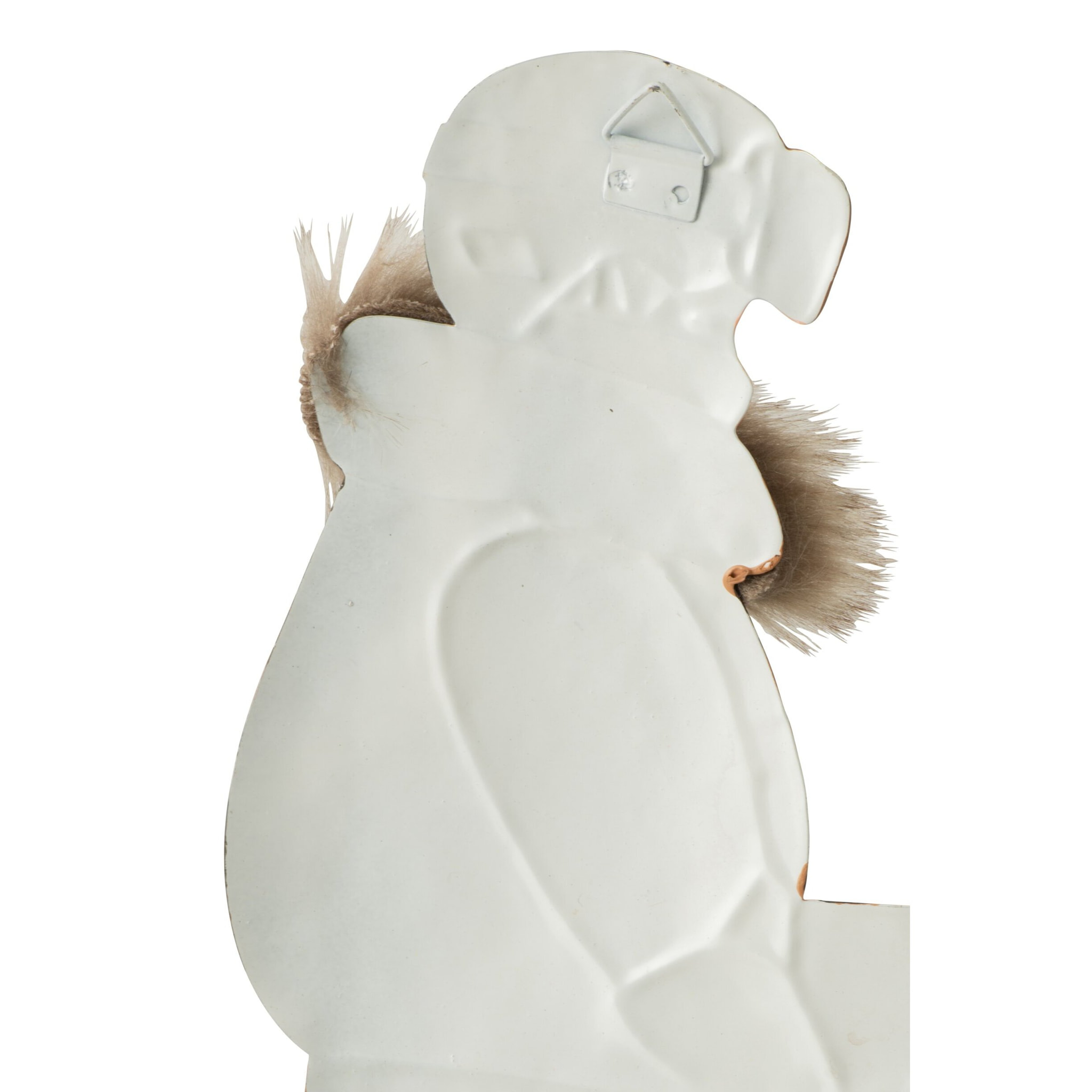 J-Line Objet Mural Skieur Métal Marron Foncé/Noir Assortiment De 2