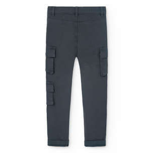 Pantalón sarga elástica de niño -BCI