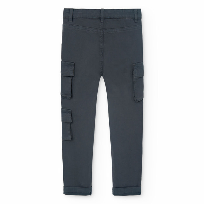 Pantalón sarga elástica de niño -BCI