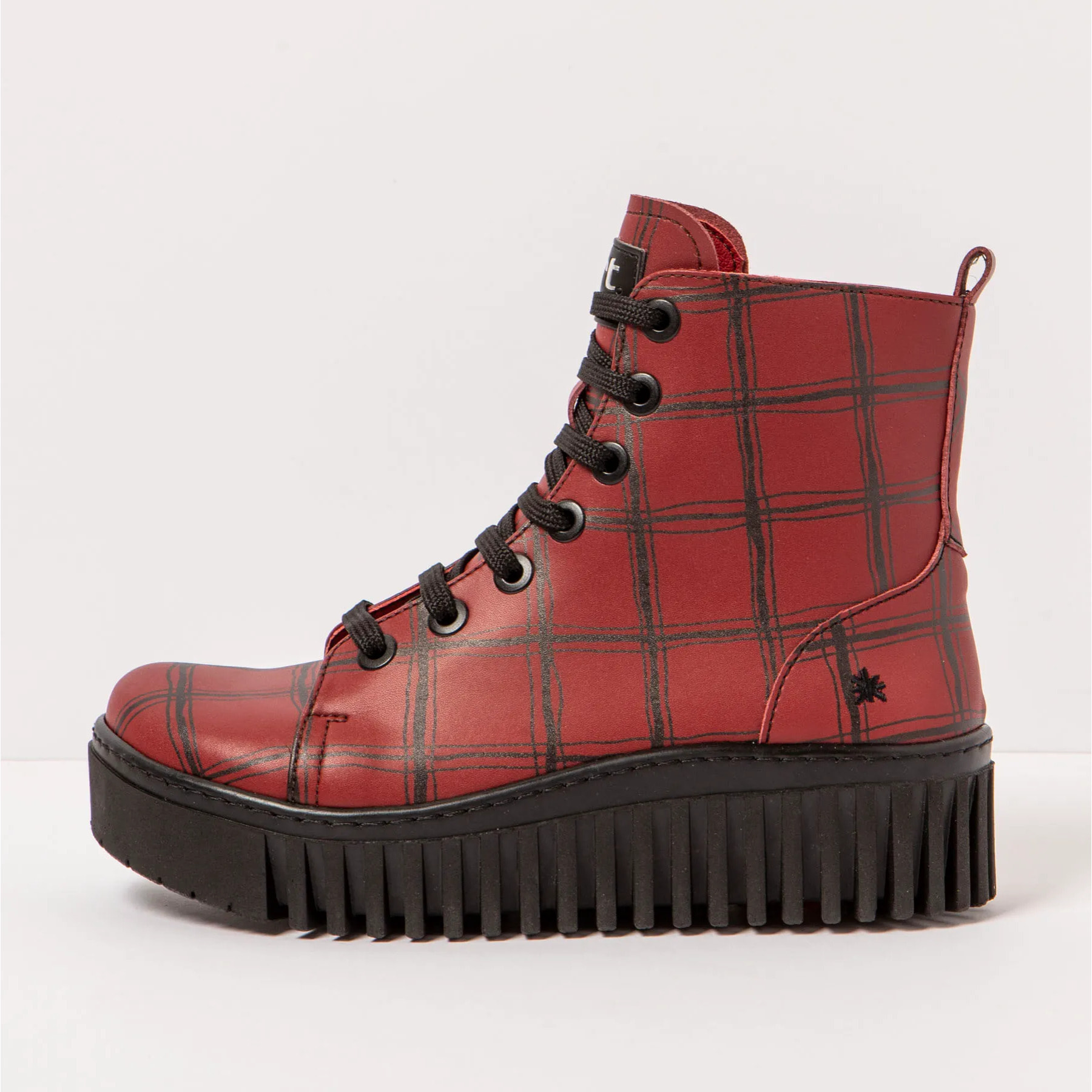 Botines 1513F FANTASY RED TARTAN/BRIGHTON color Red tartan