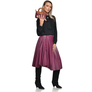 Borsa a spalla Roberta M Bordeaux