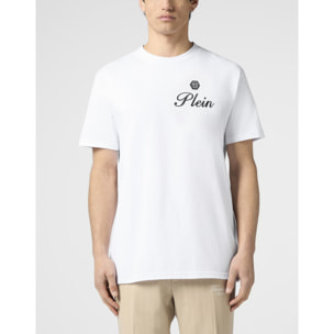 PHILIPP PLEIN Round Neck T-Shirt Embossed Signature