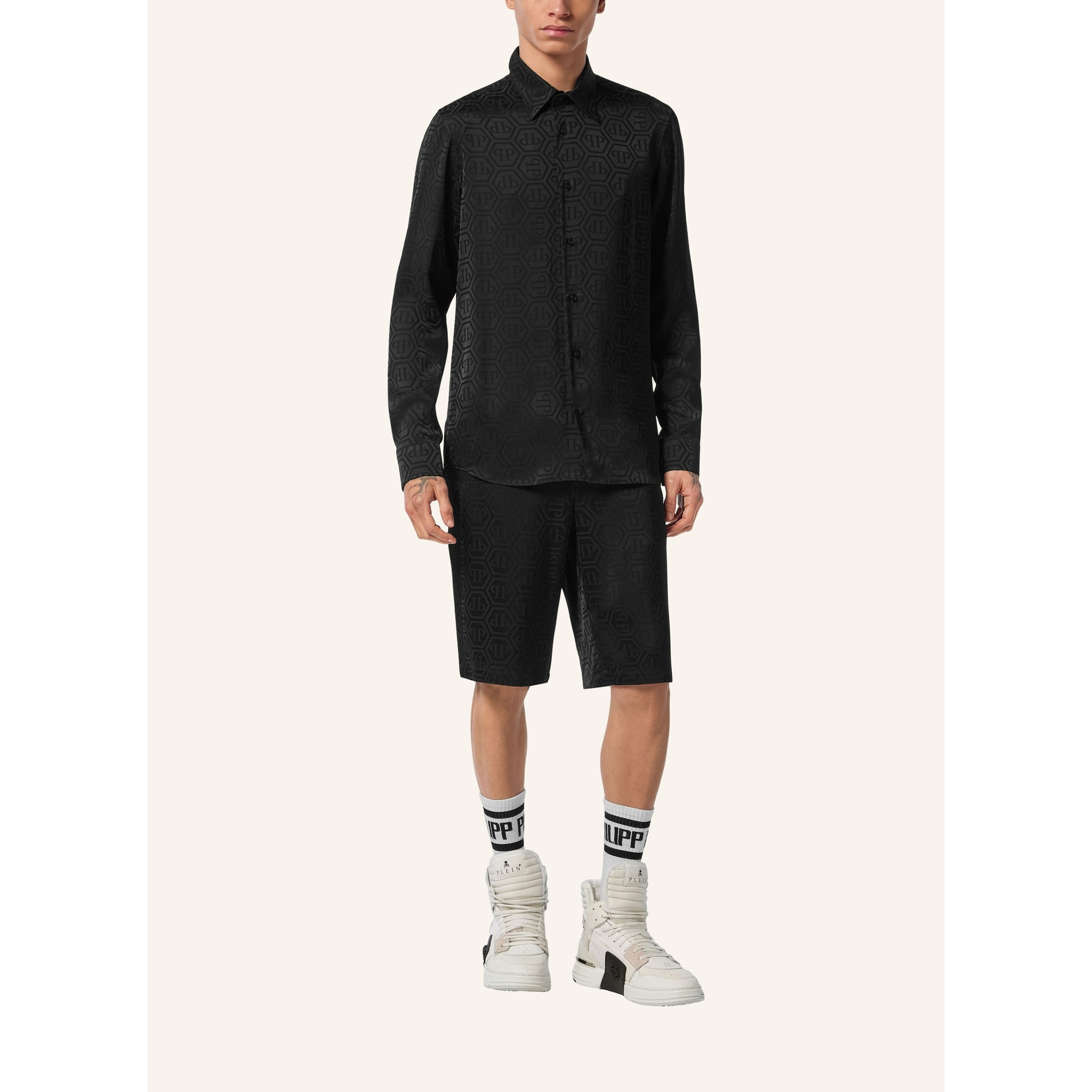 PHILIPP PLEIN Camicia Slim Fit MONOGRAM