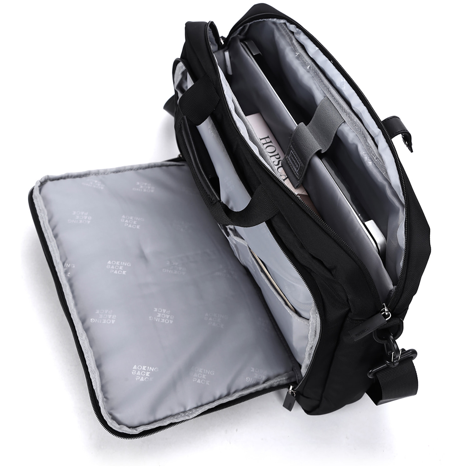 Borsa da lavoro  da uomo Textile Polyester 40x32x8 cm