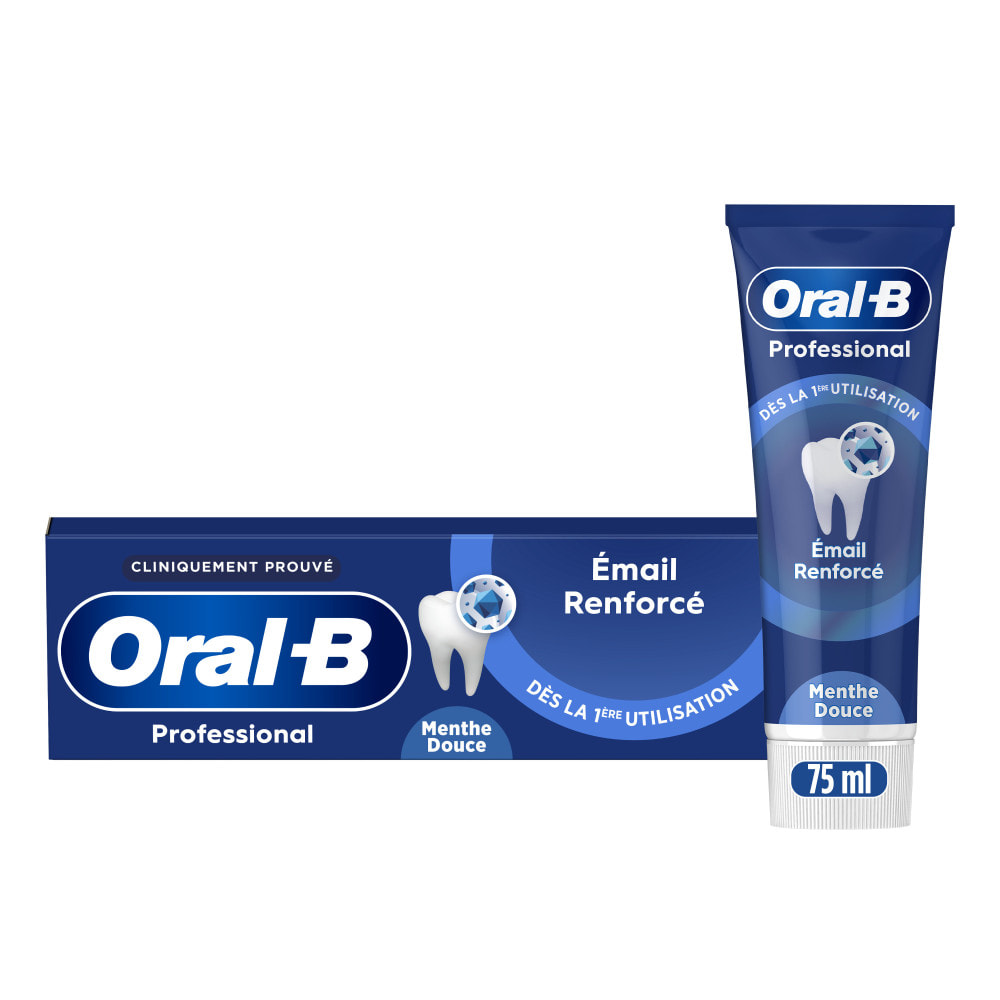 4 Dentifrices Email Renforcé - 75 ml - Oral-B Professional