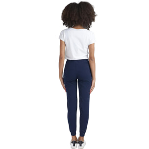 Pantalón polar de entrenamiento para mujer con puño