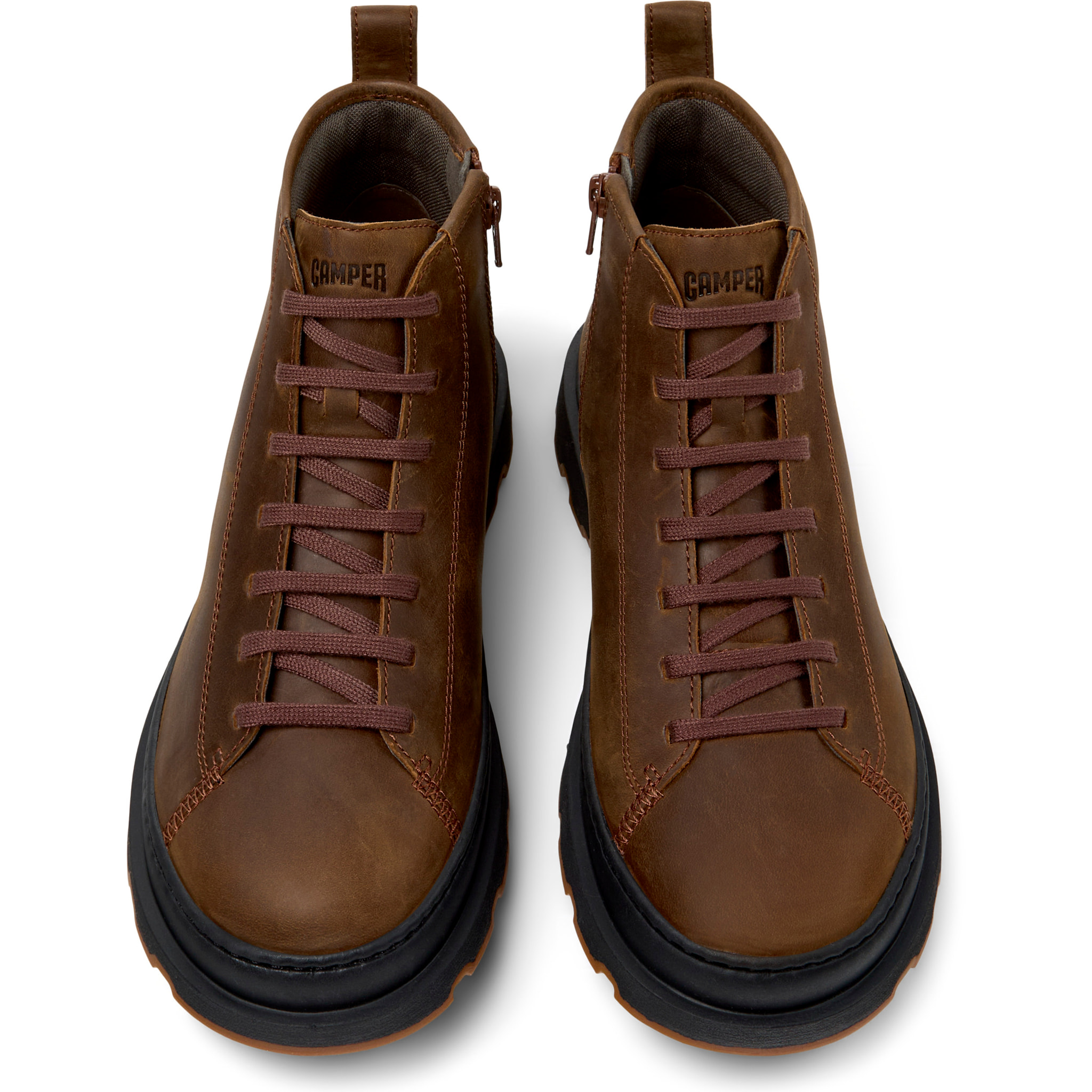 Botines - CAMPER Brutus+ - Marron - Nubuck