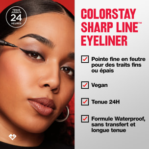 ColorStay Sharp Line - Eye Liner Waterproof Pointe Ultra-fine 1,2 ml
