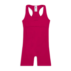 Tuta Jumpsuit Seamless Short con cut-out sulla schiena