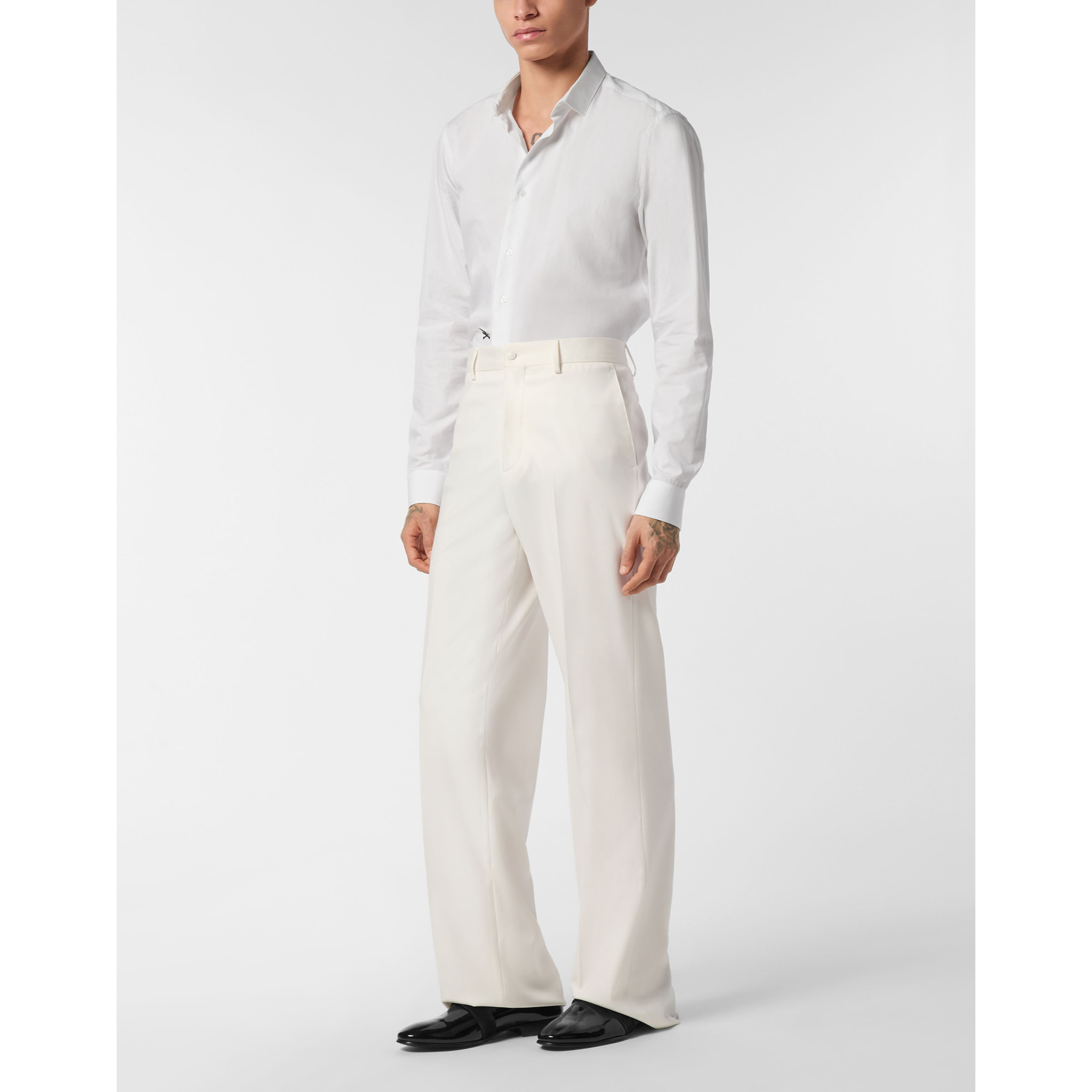 PHILIPP PLEIN Pantalones de pata ancha